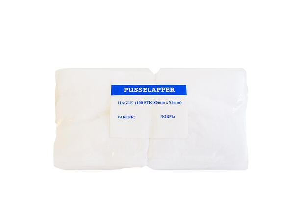 Pusselapper Hagle/Universal 85x85mm 100 stk 